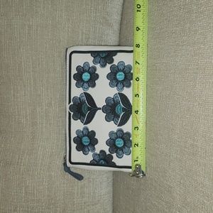 Brighton Embroidered Blue Print 💙 Crossbody New 🥳